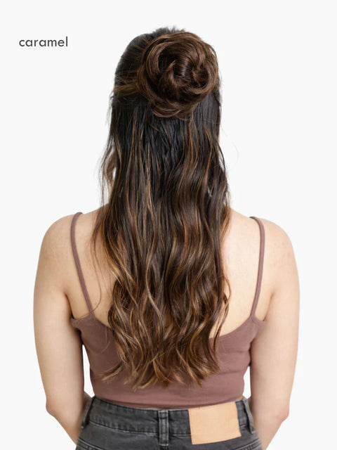 PREMIUM MESSY BUN HAIR SCRUNCHIES - IMPORTED