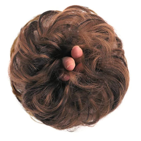 PREMIUM MESSY BUN HAIR SCRUNCHIES - IMPORTED