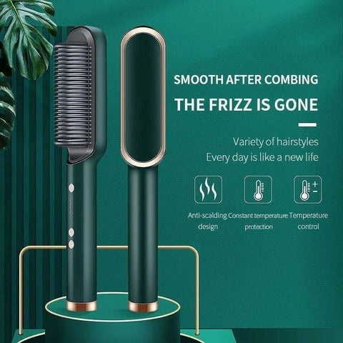 TOOLUXE - HAIR STRAIGHTENER BRUSH HQT-910B
